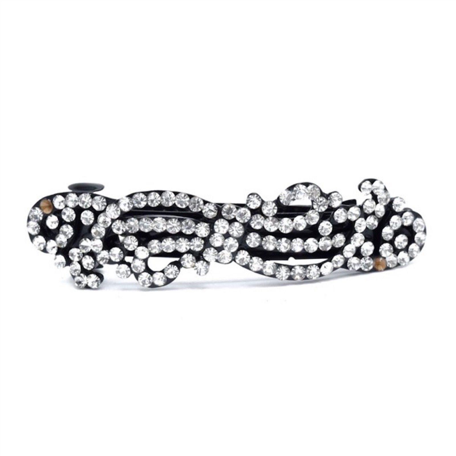 Elegant Crystal Rhinestone Barrette